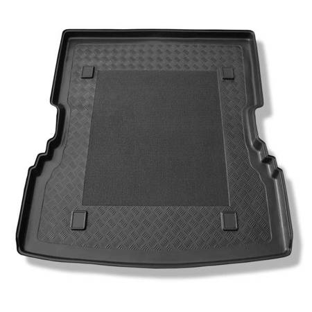 Tapis de coffre pour Ssangyong Rodius Monospace (2005-12.2011) - bac de coffre - protection de coffre voiture - Aristar - Standard - 7 places; 3e rangée de sieges démontée