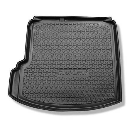 Tapis de coffre pour Volkswagen Jetta 1K Berline (08.2005-2011) - bac de coffre - protection de coffre voiture - Aristar - Cool liner - sans cavité droite