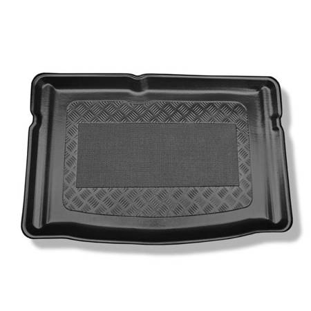 Tapis de coffre pour Volkswagen up! Hayon (09.2011-....) - bac de coffre - protection de coffre voiture - Aristar - Standard - coffre inférieur