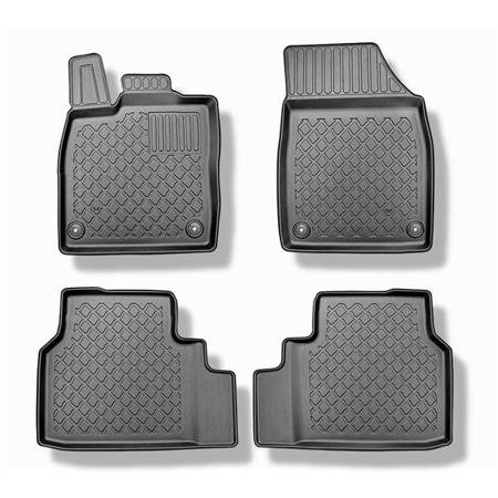 Tapis de sol en TPE pour Audi Q4 e-tron SUV (06.2021-....) - tapis de voiture - noir - Aristar - Guardliner