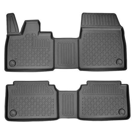 Tapis de sol en TPE pour BMW i3 Hayon (11.2013-06.2022) - tapis de voiture - noir - Aristar - Guardliner