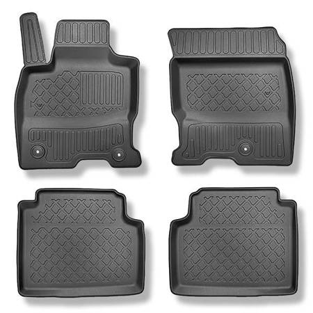 Tapis de sol en TPE pour Ford Kuga III Plug-in Hybrid SUV (04.2020-....) - tapis de voiture - noir - Aristar - Guardliner