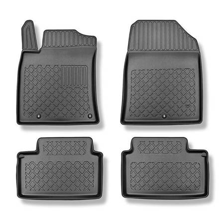 Tapis de sol en TPE pour Kia ProCeed Shooting Brake (12.2018-....) - tapis de voiture - noir - Aristar - Guardliner