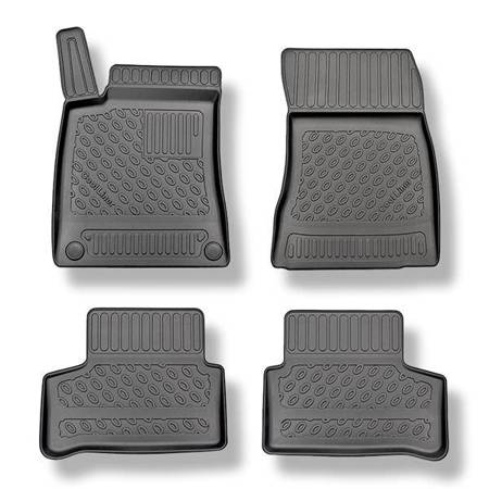 Tapis de sol en TPE pour Mercedes-Benz CLA C118 Coupé (05.2019-....) - tapis de voiture - noir - Aristar - Cool liner