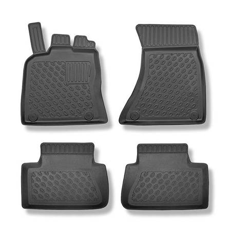 Tapis de sol en TPE pour Porsche Macan SUV (03.2014-....) - tapis de voiture - noir - Aristar - Cool liner