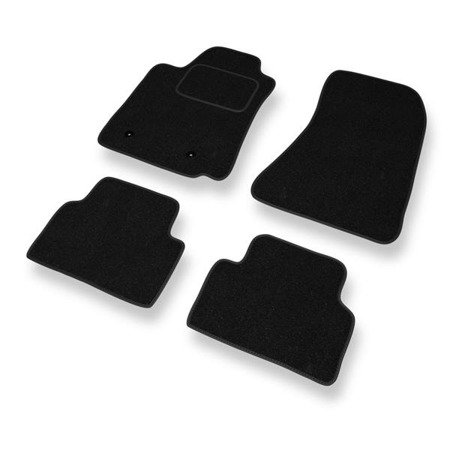 Tapis de sol feutre pour Alfa Romeo 159 I (2005-2011) - tapis de voiture - noir - DGS Autodywan