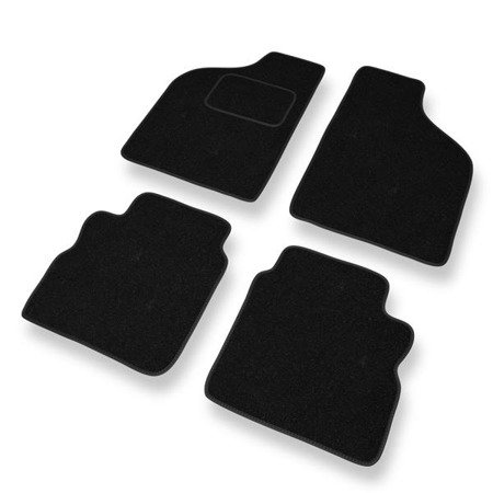 Tapis de sol feutre pour Alfa Romeo 33 II (1990-1995) - tapis de voiture - noir - DGS Autodywan