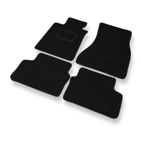 Tapis de sol feutre pour BMW 5 G30 (2017-....) - tapis de voiture - noir - DGS Autodywan