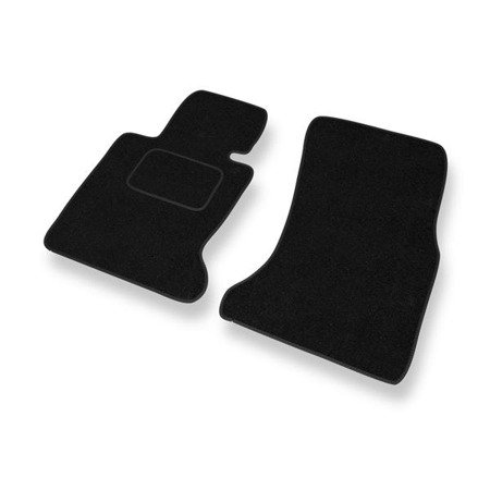 Tapis de sol feutre pour BMW 7 IV E65/E66 (2001-2008) - tapis de voiture - noir - DGS Autodywan