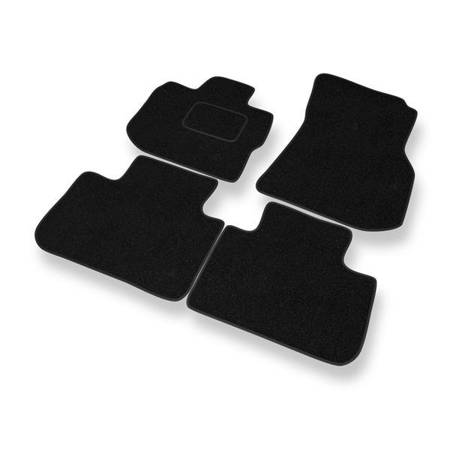 Tapis de sol feutre pour BMW X3 (2018-....) - tapis de voiture - noir - DGS Autodywan