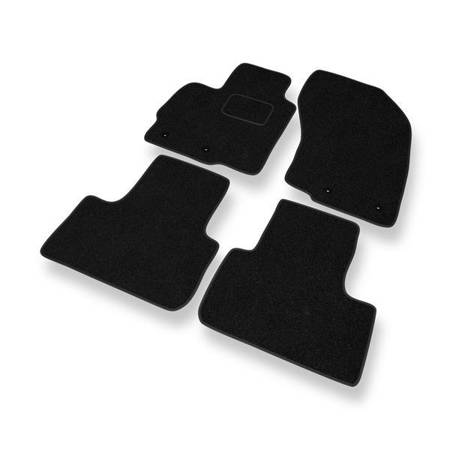 Tapis de sol feutre pour Citroen C4 Aircross (2012-2017 ) - tapis de voiture - noir - DGS Autodywan