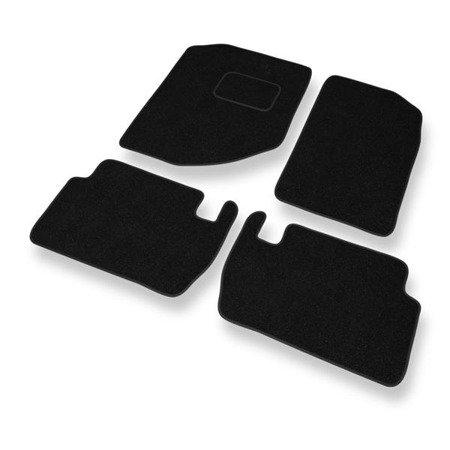 Tapis de sol feutre pour Dodge Durango II (2004-2009) - tapis de voiture - noir - DGS Autodywan