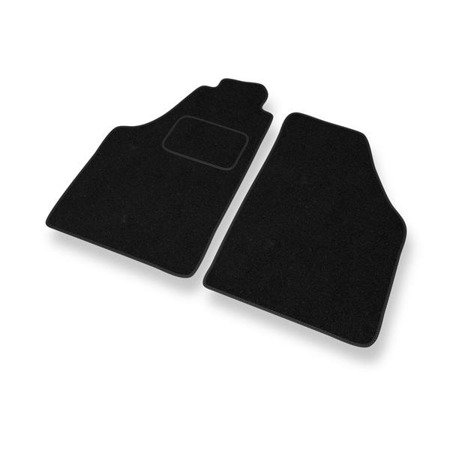 Tapis de sol feutre pour Fiat Idea (2003-2012) - tapis de voiture - noir - DGS Autodywan