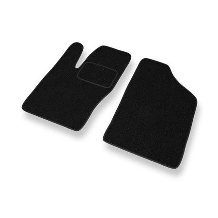 Tapis de sol feutre pour Fiat Seicento (1998-2010) - tapis de voiture - noir - DGS Autodywan