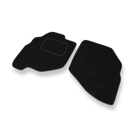 Tapis de sol feutre pour Honda City IV (2002-2008) - tapis de voiture - noir - DGS Autodywan