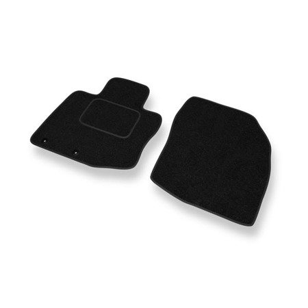 Tapis de sol feutre pour Honda Civic VIII (3 portes, 5 portes) (2006-2011) - tapis de voiture - noir - DGS Autodywan