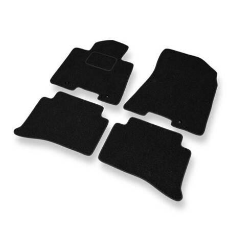 Tapis de sol feutre pour Hyundai Tucson III (2015-2020) - tapis de voiture - noir - DGS Autodywan