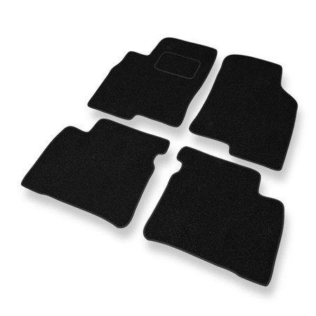 Tapis de sol feutre pour Hyundai XG (1999-2005) - tapis de voiture - noir - DGS Autodywan