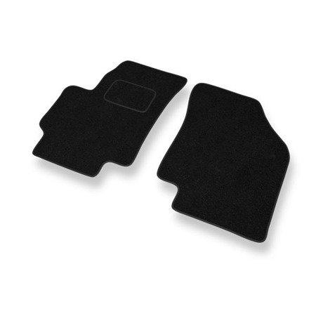 Tapis de sol feutre pour Kia Rio II (2005-2011) - tapis de voiture - noir - DGS Autodywan