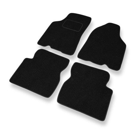 Tapis de sol feutre pour Kia Shuma I (1997-2001) - tapis de voiture - noir - DGS Autodywan