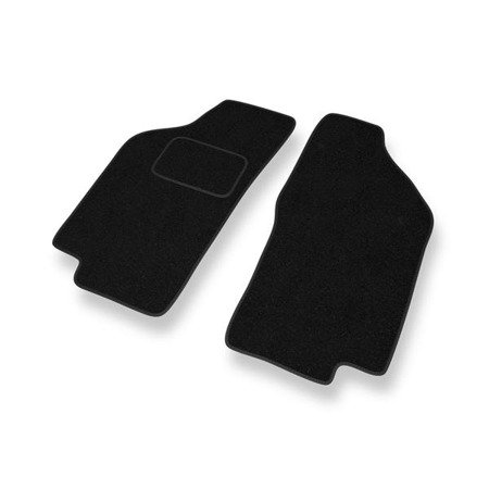 Tapis de sol feutre pour Lancia Delta II (1993-1999) - tapis de voiture - noir - DGS Autodywan