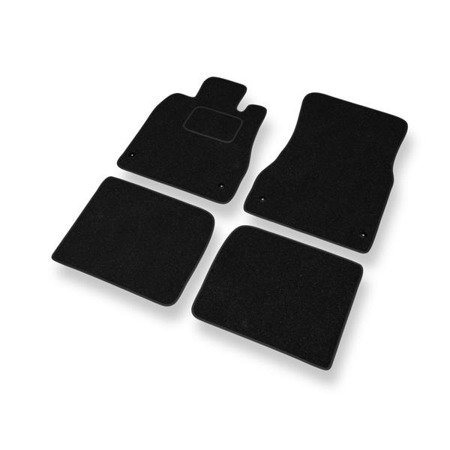 Tapis de sol feutre pour Lexus LS III XF30 (2000-2006) - tapis de voiture - noir - DGS Autodywan