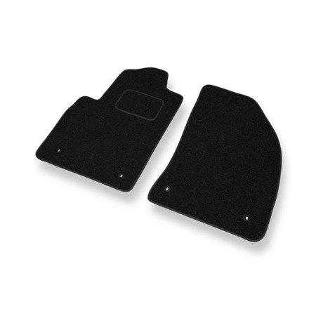 Tapis de sol feutre pour Mazda 2 II (2003-2007) - tapis de voiture - noir - DGS Autodywan