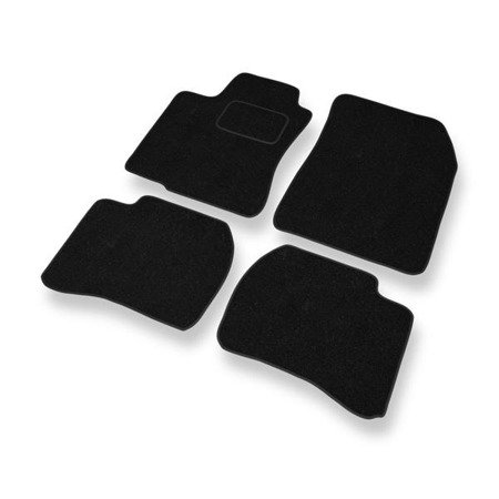 Tapis de sol feutre pour Mazda 323 V (1994-1998) - tapis de voiture - noir - DGS Autodywan