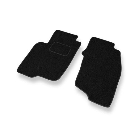 Tapis de sol feutre pour Mitsubishi Space Star I (1999-2006) - tapis de voiture - noir - DGS Autodywan