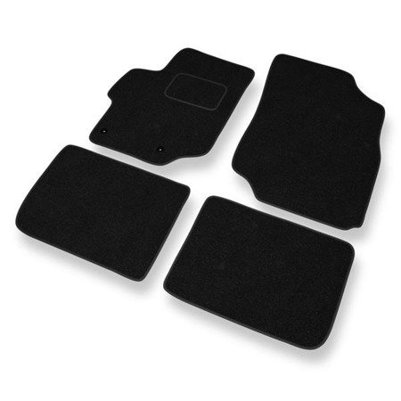 Tapis de sol feutre pour Peugeot 301 (2012-2019) - tapis de voiture - noir - DGS Autodywan