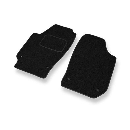 Tapis de sol feutre pour SEAT Cordoba II 6L (2002-2009) - tapis de voiture - noir - DGS Autodywan