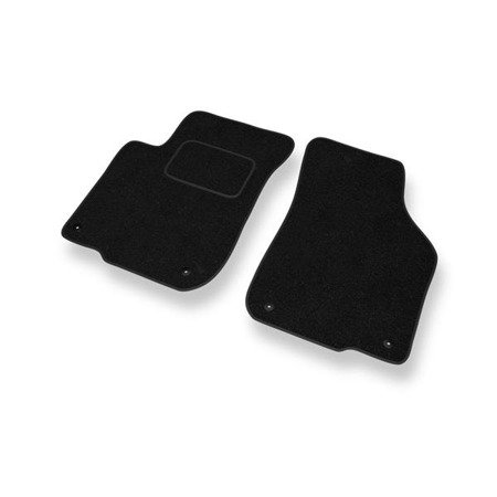 Tapis de sol feutre pour SEAT Leon I (1998-2006) - tapis de voiture - noir - DGS Autodywan