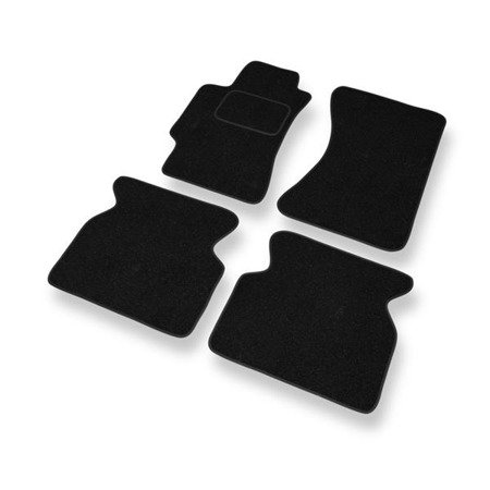 Tapis de sol feutre pour Saab 9-2X I (2004-2006) - tapis de voiture - noir - DGS Autodywan