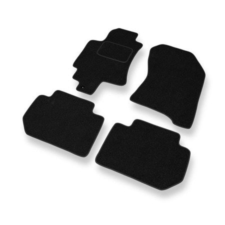 Tapis de sol feutre pour Subaru Tribeca II (2007-2014) - tapis de voiture - noir - DGS Autodywan