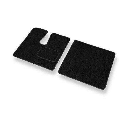 Tapis de sol feutre pour Toyota Hiace IV (1995-2004) - tapis de voiture - noir - DGS Autodywan