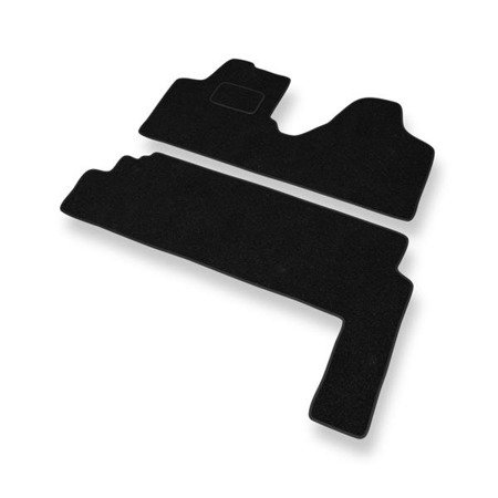 Tapis de sol feutre pour Toyota ProAce I (2013-2016) - tapis de voiture - noir - DGS Autodywan