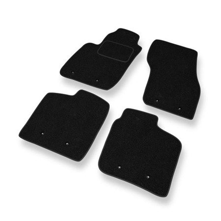 Tapis de sol feutre pour Volvo V40 I (1995-2004) - tapis de voiture - noir - DGS Autodywan