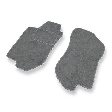 Tapis de sol velours pour Alfa Romeo 145 I (1994-2001) - Premium tapis de voiture - gris - DGS Autodywan