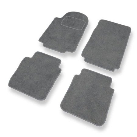 Tapis de sol velours pour Alfa Romeo 75 (1985-1992) - Premium tapis de voiture - gris - DGS Autodywan