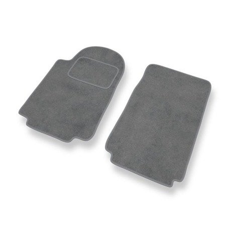 Tapis de sol velours pour Alfa Romeo 75 (1985-1992) - Premium tapis de voiture - gris - DGS Autodywan