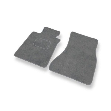 Tapis de sol velours pour BMW 5 G30 (2017-....) - Premium tapis de voiture - gris - DGS Autodywan