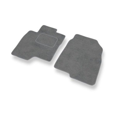 Tapis de sol velours pour Chevrolet Captiva II (2011-....) - Premium tapis de voiture - gris - DGS Autodywan