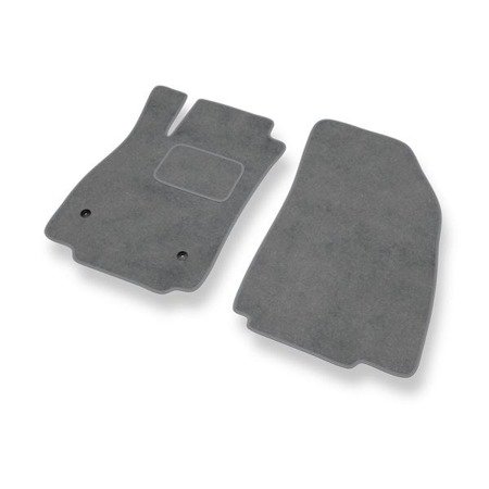 Tapis de sol velours pour Chevrolet Trax (2012-....) - Premium tapis de voiture - gris - DGS Autodywan