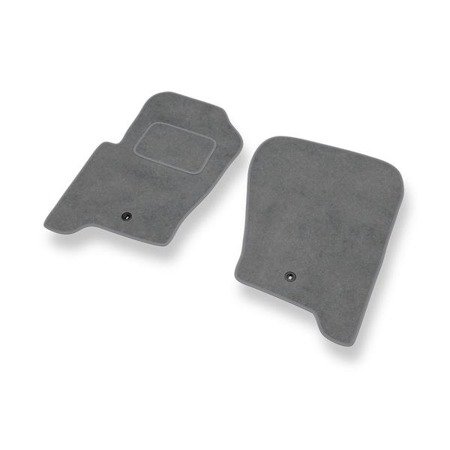 Tapis de sol velours pour Land Rover Range Rover Sport I (2004-2013) - Premium tapis de voiture - gris - DGS Autodywan