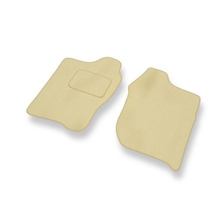 Tapis de sol velours pour Suzuki Jimny (1998-....) - Premium tapis de voiture - beige - DGS Autodywan