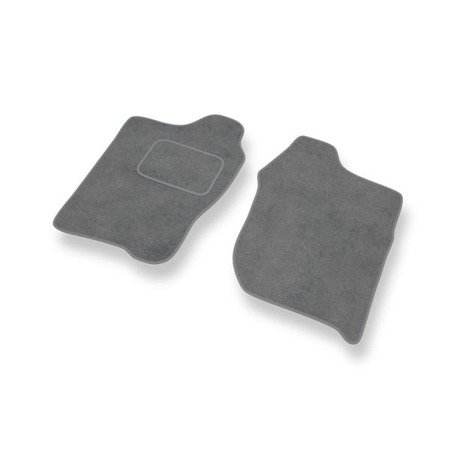 Tapis de sol velours pour Suzuki Jimny (1998-....) - Premium tapis de voiture - gris - DGS Autodywan