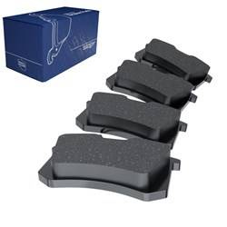 Plaquettes de frein pour Volkswagen EOS I Cabriolet (2006-2015) - Tomex - TX 10-781 (essieu arrière)