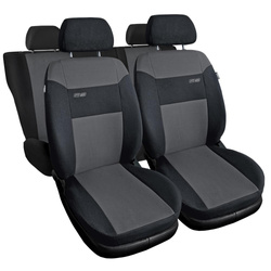 Housses de siège universelles pour Audi Q7 I, II (2005-....) - housse siege voiture universelles - couverture siege conducteur - vert - Auto-Dekor - Elegance 1+3249