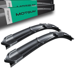Balais d'essuie-glace de pare-brise pour Fiat 124 Spider Roadster (03.2016-2020) - essuie-glace pour lunette avant - kit essuie glaces - Motgum - balais plats Premium