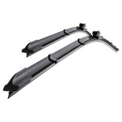Balais d'essuie-glace de pare-brise pour Alfa Romeo Stelvio SUV (11.2016-....) - essuie-glace pour lunette avant - kit essuie glaces - Motgum - balais plat type BCDE
